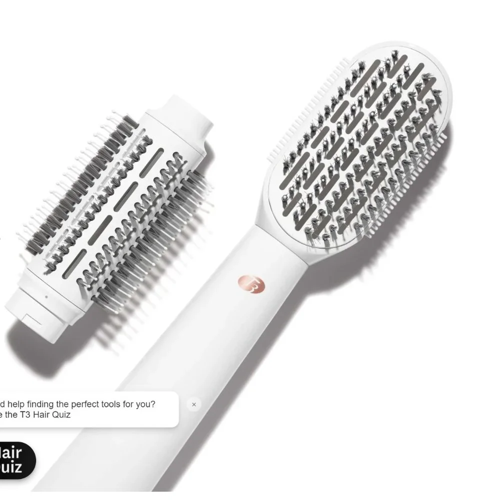 T3 Interchangeable Hot Air Blow Dry Brush